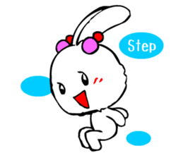 Kawaii Rabbit sticker #1984804