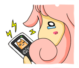 WaWa Cat & MeiMei Sheep sticker #1984827