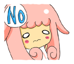 WaWa Cat & MeiMei Sheep sticker #1984829