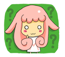 WaWa Cat & MeiMei Sheep sticker #1984830