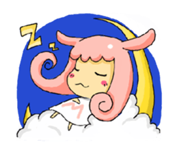 WaWa Cat & MeiMei Sheep sticker #1984833