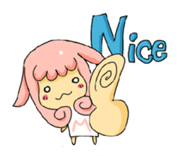 WaWa Cat & MeiMei Sheep sticker #1984834