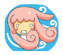 WaWa Cat & MeiMei Sheep sticker #1984836