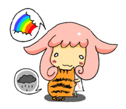 WaWa Cat & MeiMei Sheep sticker #1984840