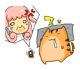 WaWa Cat & MeiMei Sheep sticker #1984843