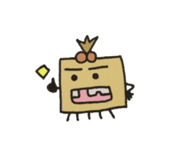 Ms. missing teeth (HANUKE-CHAN) sticker #1985529