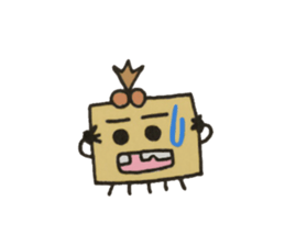 Ms. missing teeth (HANUKE-CHAN) sticker #1985530