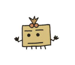 Ms. missing teeth (HANUKE-CHAN) sticker #1985531