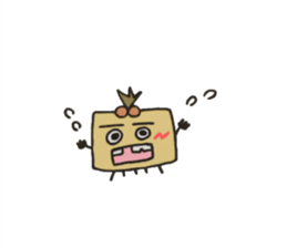 Ms. missing teeth (HANUKE-CHAN) sticker #1985532