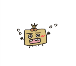 Ms. missing teeth (HANUKE-CHAN) sticker #1985532