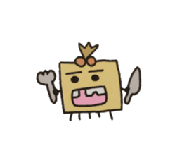 Ms. missing teeth (HANUKE-CHAN) sticker #1985533