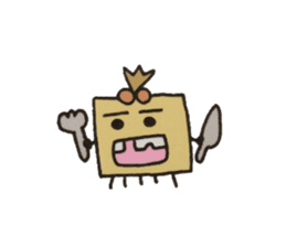 Ms. missing teeth (HANUKE-CHAN) sticker #1985533