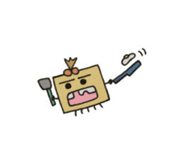 Ms. missing teeth (HANUKE-CHAN) sticker #1985537