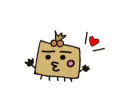 Ms. missing teeth (HANUKE-CHAN) sticker #1985545