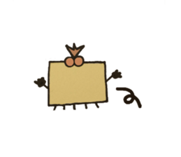 Ms. missing teeth (HANUKE-CHAN) sticker #1985548