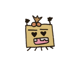 Ms. missing teeth (HANUKE-CHAN) sticker #1985552