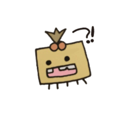 Ms. missing teeth (HANUKE-CHAN) sticker #1985554