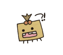 Ms. missing teeth (HANUKE-CHAN) sticker #1985554