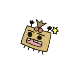 Ms. missing teeth (HANUKE-CHAN) sticker #1985555