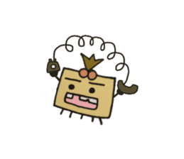 Ms. missing teeth (HANUKE-CHAN) sticker #1985556