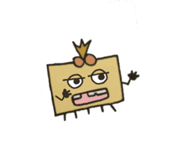 Ms. missing teeth (HANUKE-CHAN) sticker #1985557