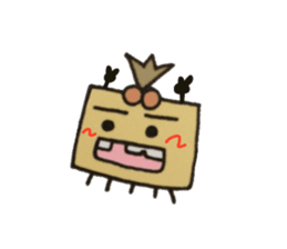 Ms. missing teeth (HANUKE-CHAN) sticker #1985561