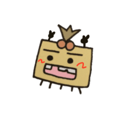 Ms. missing teeth (HANUKE-CHAN) sticker #1985561