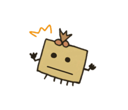 Ms. missing teeth (HANUKE-CHAN) sticker #1985562