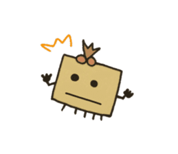 Ms. missing teeth (HANUKE-CHAN) sticker #1985562