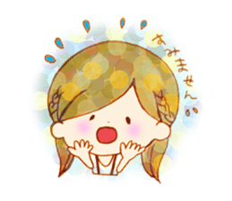 Work girl sticker #1985974