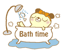 Ribbon bear princess sticker #1986262