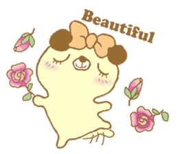 Ribbon bear princess sticker #1986271