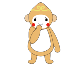 Cry Cry Monkey ! sticker #1986286