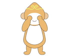 Cry Cry Monkey ! sticker #1986289