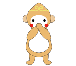 Cry Cry Monkey ! sticker #1986290