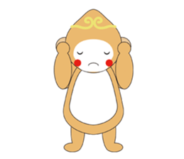 Cry Cry Monkey ! sticker #1986291