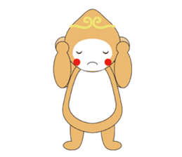 Cry Cry Monkey ! sticker #1986291