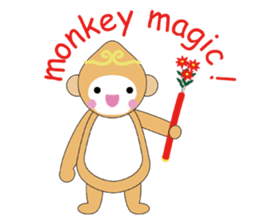 Cry Cry Monkey ! sticker #1986294