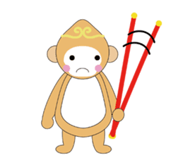 Cry Cry Monkey ! sticker #1986295