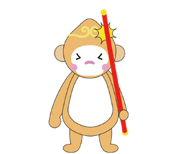 Cry Cry Monkey ! sticker #1986296