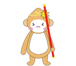 Cry Cry Monkey ! sticker #1986296