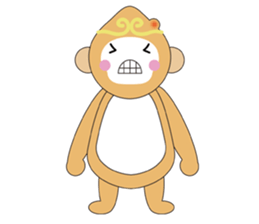 Cry Cry Monkey ! sticker #1986297