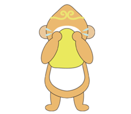 Cry Cry Monkey ! sticker #1986299