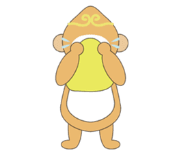 Cry Cry Monkey ! sticker #1986299