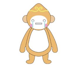 Cry Cry Monkey ! sticker #1986300