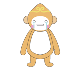 Cry Cry Monkey ! sticker #1986300