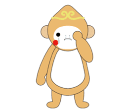 Cry Cry Monkey ! sticker #1986301