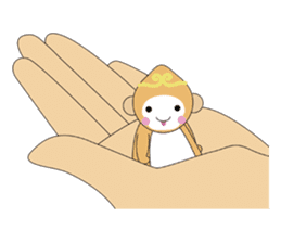 Cry Cry Monkey ! sticker #1986304