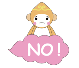 Cry Cry Monkey ! sticker #1986308