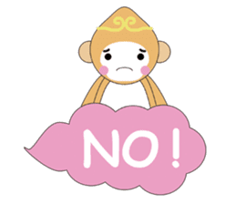 Cry Cry Monkey ! sticker #1986308